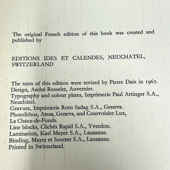 Picasso: The Blue and Rose Periods By Pierre Daix and Georges Boudaille Art Book - Picture 5 of 13